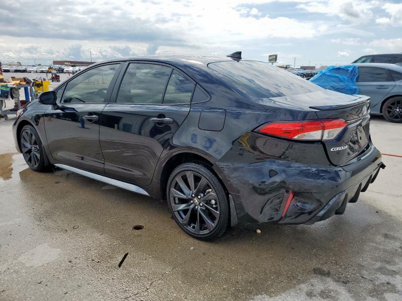 JTDBCMFE1RJ028231 - 2024 TOYOTA COROLLA LE BLACK photo 2