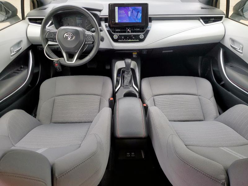 JTDBCMFE1RJ028231 - 2024 TOYOTA COROLLA LE BLACK photo 8