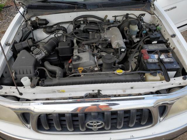 5TESM92NX1Z730915 - 2001 TOYOTA TACOMA XTRACAB PRERUNNER თეთრი ფოტო 11