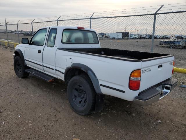 5TESM92NX1Z730915 - 2001 TOYOTA TACOMA XTRACAB PRERUNNER თეთრი ფოტო 2