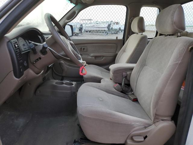 5TESM92NX1Z730915 - 2001 TOYOTA TACOMA XTRACAB PRERUNNER თეთრი ფოტო 7