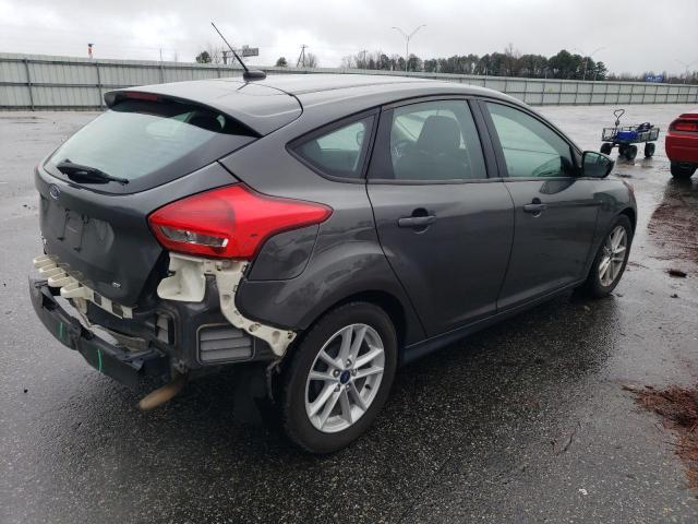 1FADP3K26JL280185 - 2018 FORD FOCUS SE SILVER photo 3