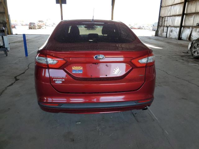 1FA6P0H73F5128919 - 2015 FORD FUSION SE Tünd qırmızı foto 6