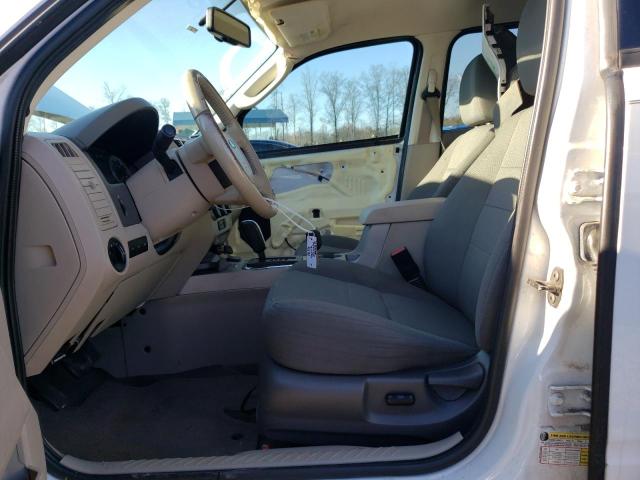 1FMCU49319KA17876 - 2009 FORD ESCAPE HYBRID WHITE photo 7