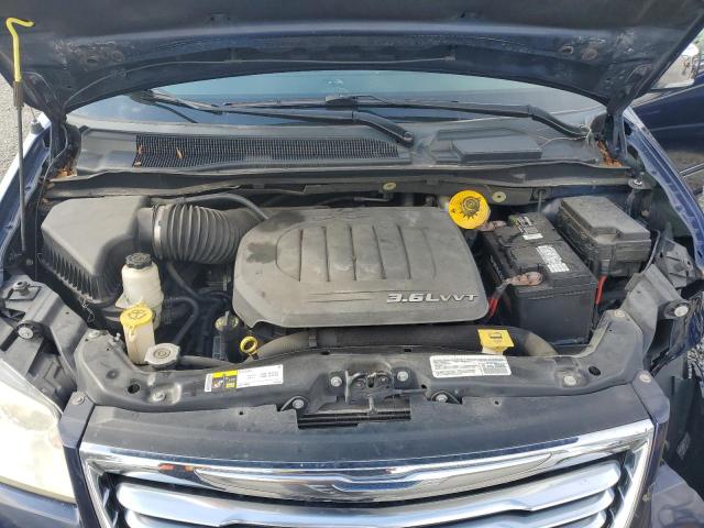 2C4RC1CG2ER236918 - 2014 CHRYSLER TOWN & COU TOURING L BLUE photo 12