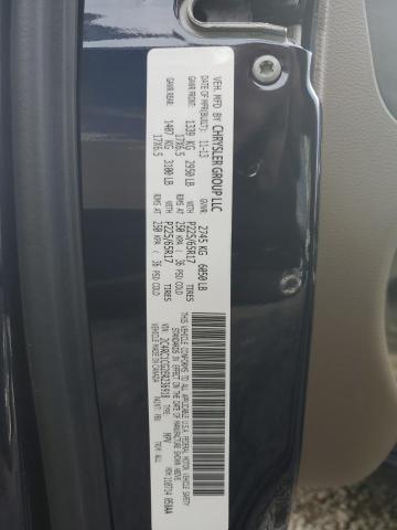 2C4RC1CG2ER236918 - 2014 CHRYSLER TOWN & COU TOURING L BLUE photo 14