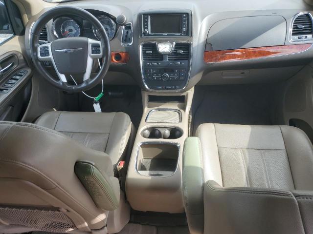 2C4RC1CG2ER236918 - 2014 CHRYSLER TOWN & COU TOURING L BLUE photo 8