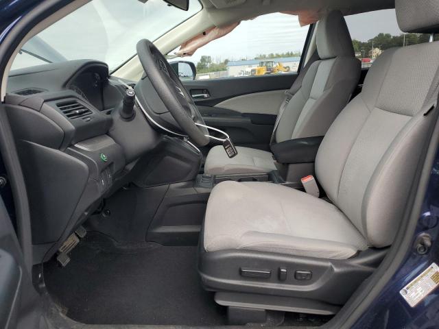 2HKRM4H52GH646141 - 2016 HONDA CR-V EX BLUE photo 7