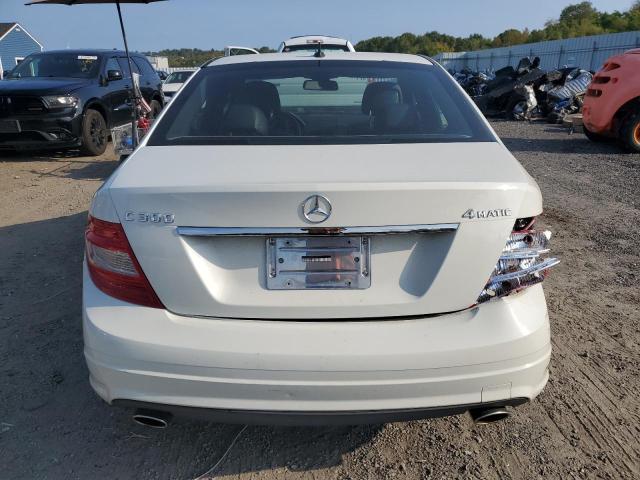 WDDGF8BB9BR149019 - 2011 MERCEDES-BENZ C 300 4MATIC WHITE photo 6
