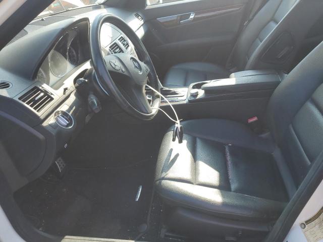 WDDGF8BB9BR149019 - 2011 MERCEDES-BENZ C 300 4MATIC WHITE photo 7