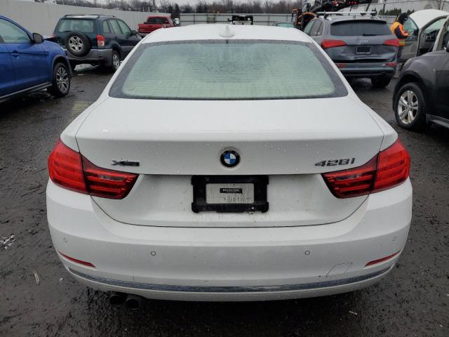 WBA3N5C56FK198256 - 2015 BMW 428 XI WHITE photo 6