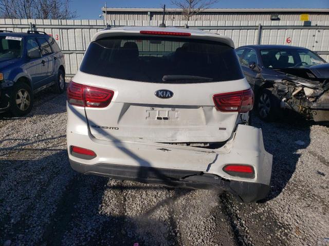 5XYPG4A35LG659569 - 2020 KIA SORENTO L WHITE photo 6