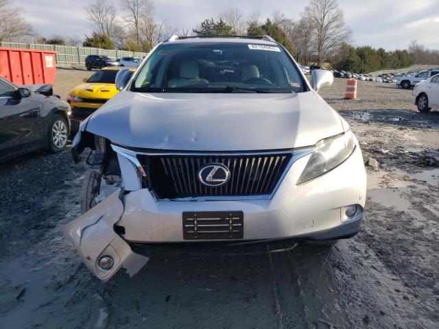 2T2BK1BA6CC152708 - 2012 LEXUS RX 350 SILVER photo 5