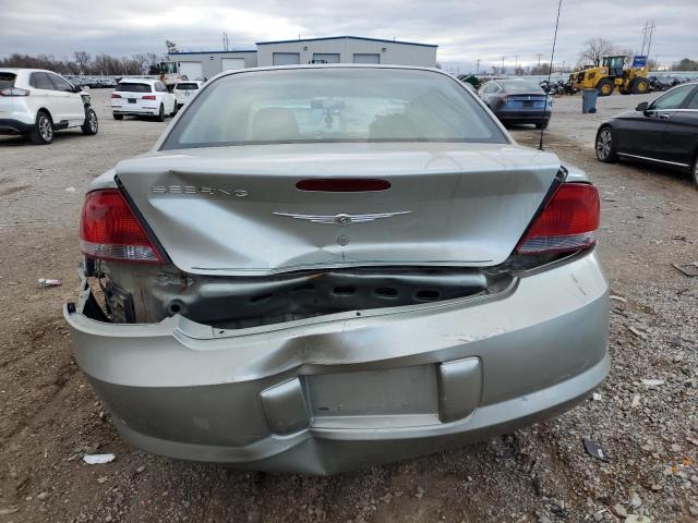 1C3EL46X64N289455 - 2004 CHRYSLER SEBRING LX SILVER photo 6