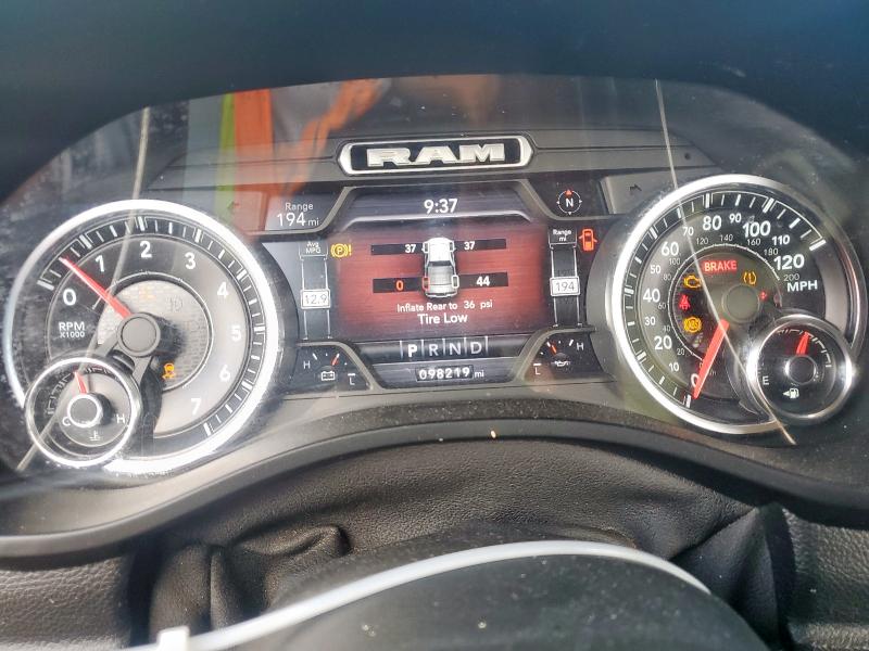 1C6SRFFT2KN741282 - 2019 RAM 1500 BIG HORN/LONE STAR BLACK photo 9