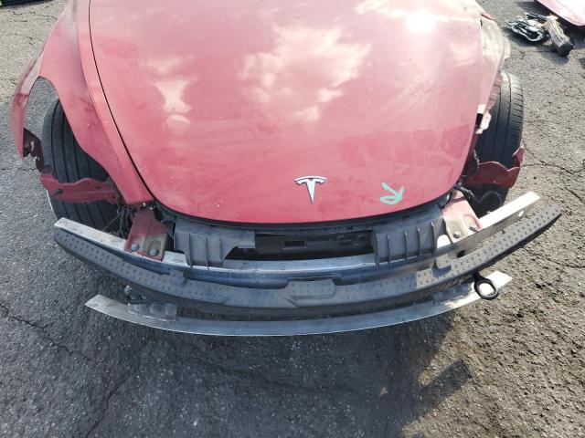 5YJ3E1EB3NF190352 - 2022 TESLA MODEL 3 Կարմիր լուսանկար 11