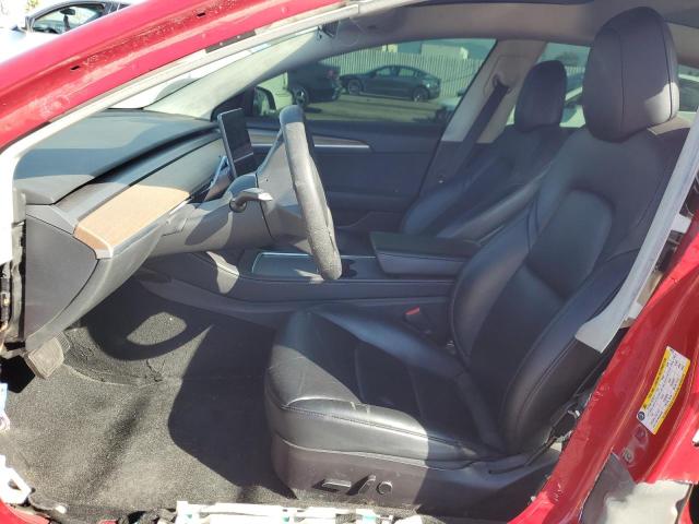 5YJ3E1EB3NF190352 - 2022 TESLA MODEL 3 Կարմիր լուսանկար 7