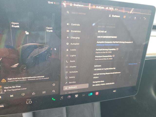 5YJ3E1EB3NF190352 - 2022 TESLA MODEL 3 Կարմիր լուսանկար 9