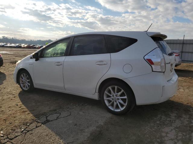 JTDZN3EUXD3213385 - 2013 TOYOTA PRIUS V WHITE photo 2