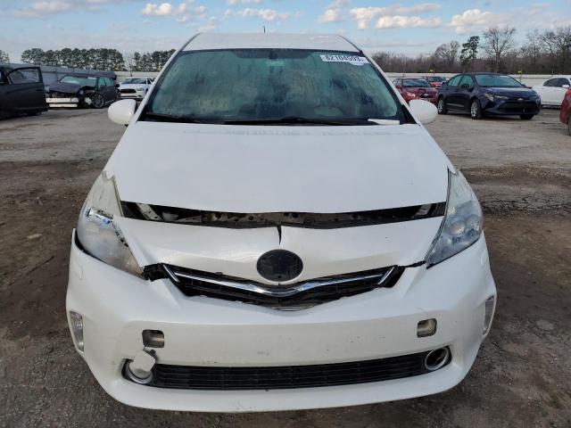 JTDZN3EUXD3213385 - 2013 TOYOTA PRIUS V WHITE photo 5