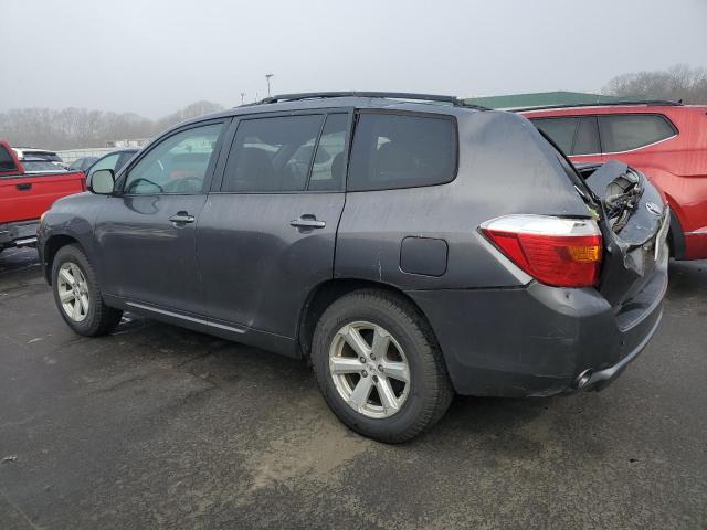 JTEES41A882079542 - 2008 TOYOTA HIGHLANDER GRAY photo 2