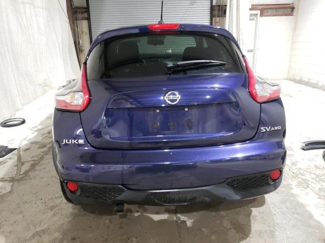 JN8AF5MV4GT650887 - 2016 NISSAN JUKE S BLUE photo 6