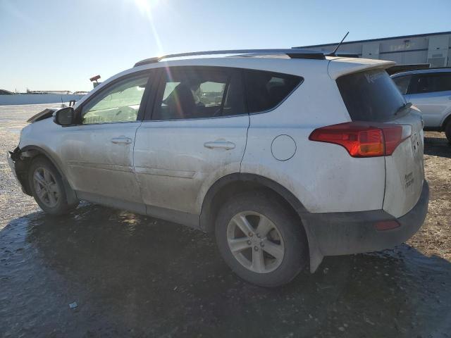 JTMRFREV3ED052785 - 2014 TOYOTA RAV4 XLE WHITE photo 2