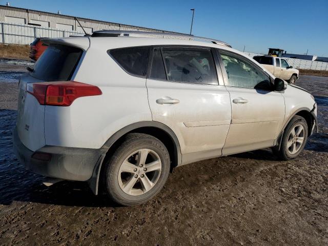 JTMRFREV3ED052785 - 2014 TOYOTA RAV4 XLE WHITE photo 3