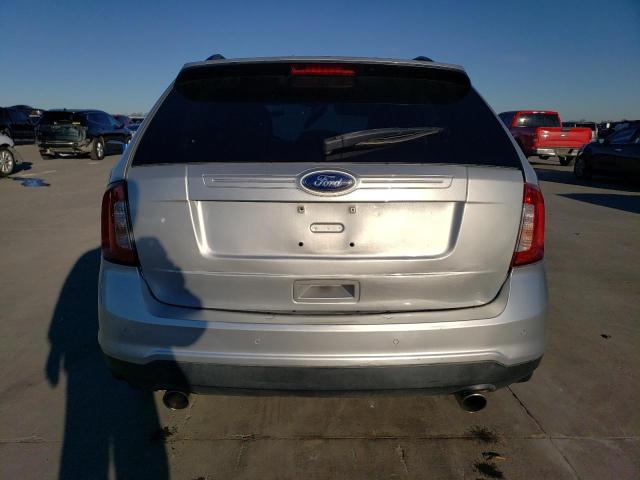 2FMDK3GC6EBA90074 - 2014 FORD EDGE SE SILVER photo 6