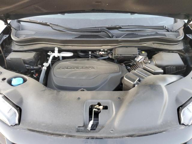 5FNYF8H53MB037440 - 2021 HONDA PASSPORT EXL BLACK photo 12