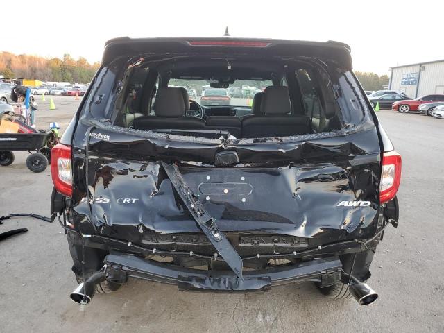 5FNYF8H53MB037440 - 2021 HONDA PASSPORT EXL BLACK photo 6
