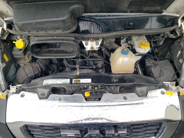 3C6LRVDG4ME585340 - 2021 RAM PROMASTER 2500 HIGH თეთრი ფოტო 12