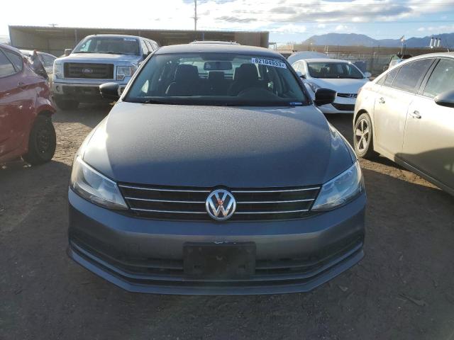 3VW267AJ2GM345476 - 2016 VOLKSWAGEN JETTA S GRAY photo 5