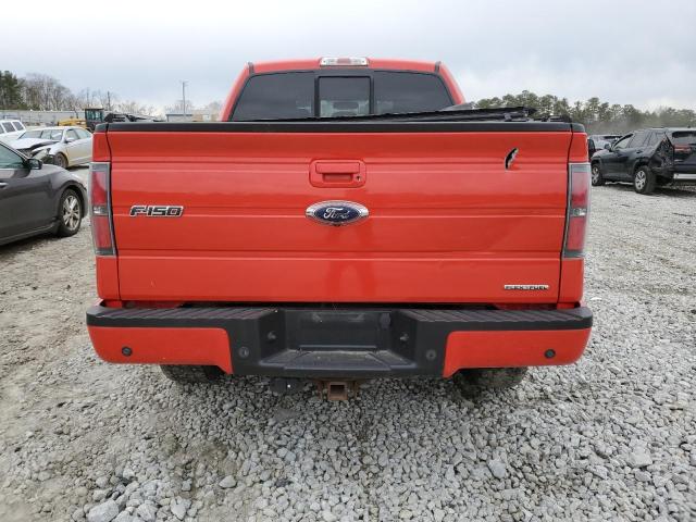 1FTFW1EF3EFC59078 - 2014 FORD F150 SUPERCREW RED photo 6