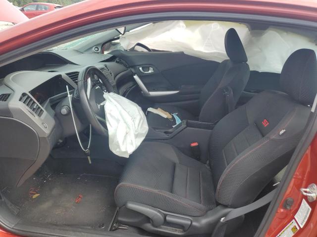 2HGFG4A56CH702560 - 2012 HONDA CIVIC SI RED photo 7