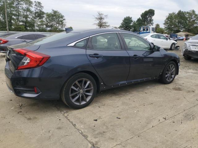 JHMFC1F34KX007986 - 2019 HONDA CIVIC EX BLUE photo 3