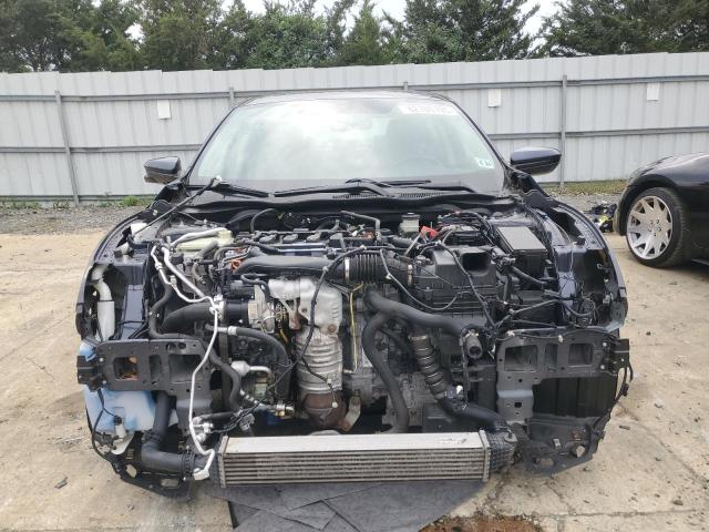 JHMFC1F34KX007986 - 2019 HONDA CIVIC EX BLUE photo 5