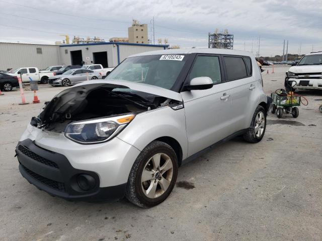 KNDJN2A20K7011205 - 2019 KIA SOUL SILVER photo 1