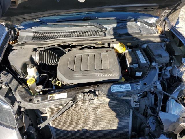 2C4RDGEG9JR250712 - 2018 DODGE GRAND CARA GT GRAY photo 11