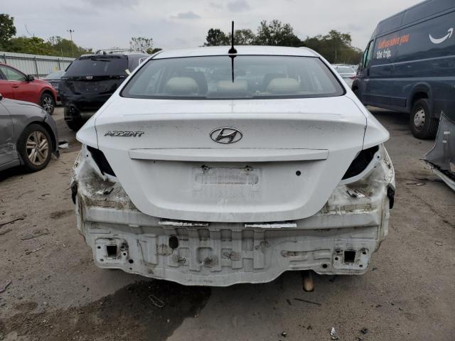 KMHCT4AE4HU334991 - 2017 HYUNDAI ACCENT SE WHITE photo 6