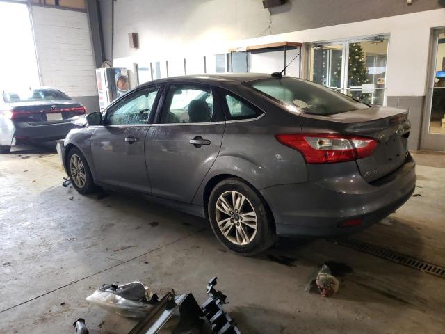 1FAHP3H21CL462727 - 2012 FORD FOCUS SEL GRAY photo 2