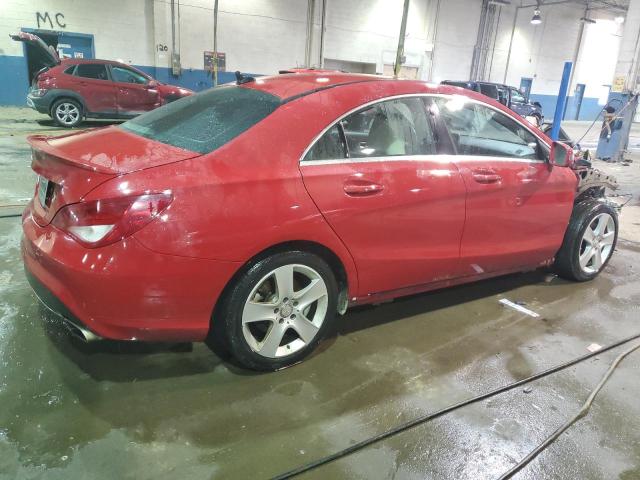 WDDSJ4EB0GN338668 - 2016 MERCEDES-BENZ CLA 250 RED photo 3