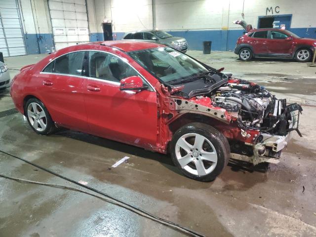 WDDSJ4EB0GN338668 - 2016 MERCEDES-BENZ CLA 250 RED photo 4