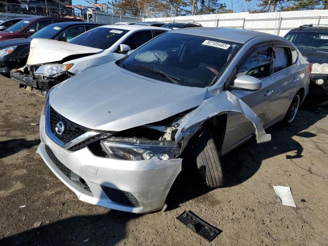 3N1AB7AP7JY292372 - 2018 NISSAN SENTRA S SILVER photo 1