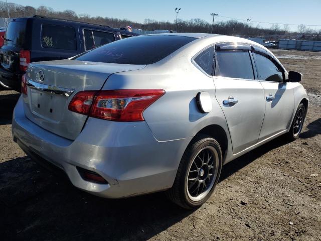 3N1AB7AP7JY292372 - 2018 NISSAN SENTRA S SILVER photo 3