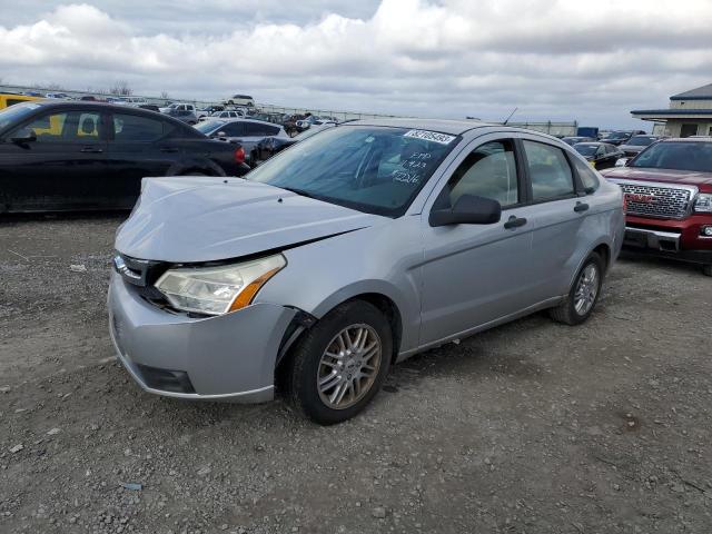 1FAHP35N89W121377 - 2009 FORD FOCUS SE GRAY photo 1