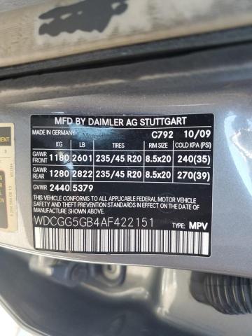 WDCGG5GB4AF422151 - 2010 MERCEDES-BENZ GLK 350 SILVER photo 13