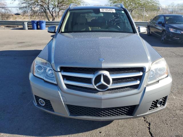 WDCGG5GB4AF422151 - 2010 MERCEDES-BENZ GLK 350 SILVER photo 5