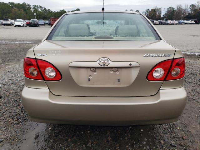 1NXBR32E76Z586640 - 2006 TOYOTA COROLLA CE GOLD photo 6