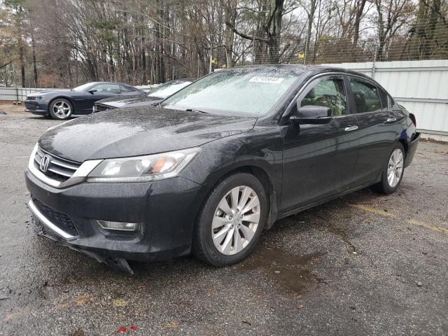 1HGCR2F81DA128406 - 2013 HONDA ACCORD EXL BLACK photo 1